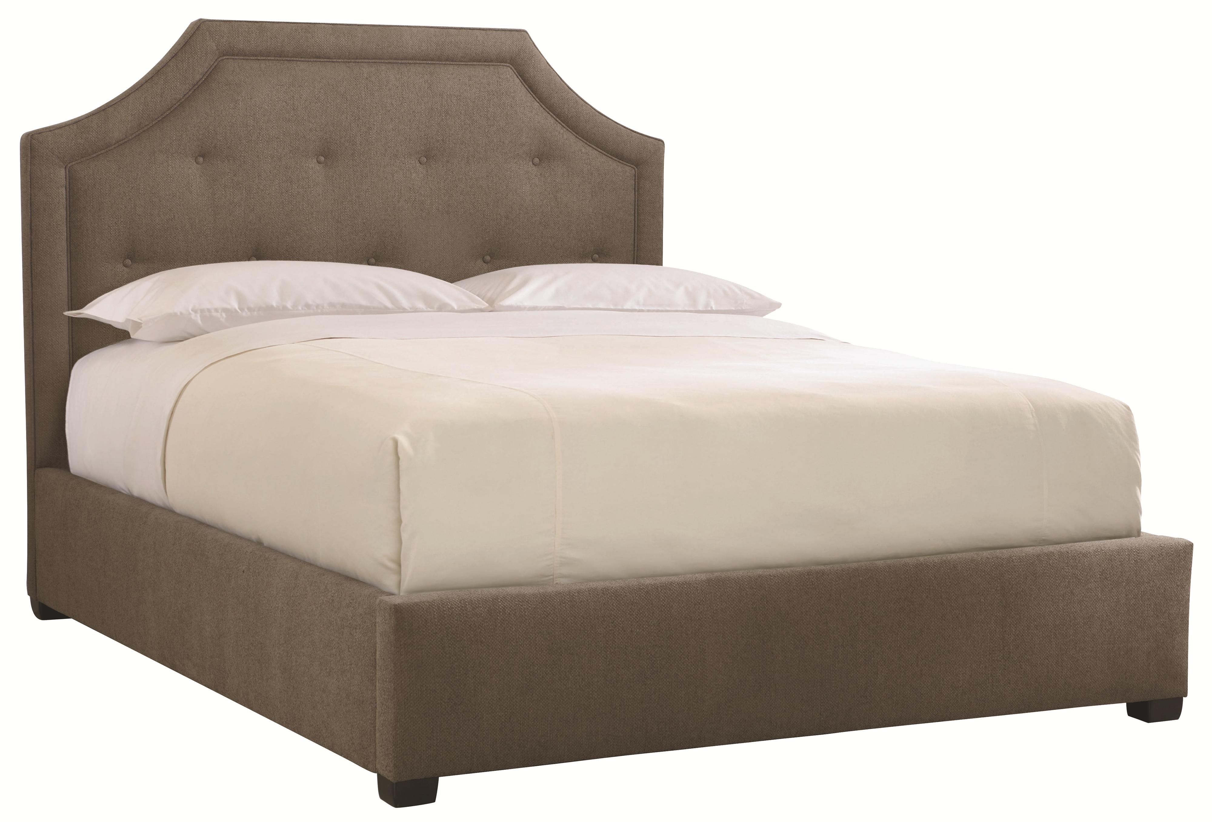 Bernhardt Sophia 759H64,759FR64 Crested Queen Bed Baer's Furniture